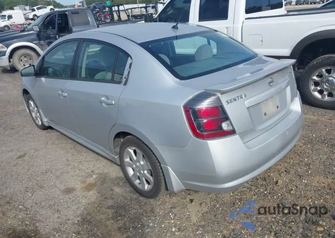 2010 Nissan Sentra 2.0Sr z USA, uszkodzony, nr VIN 3N1AB6AP9AL628661